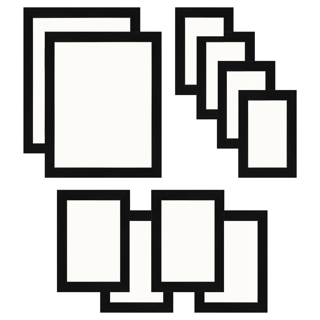 10Pcs  Plexiglass Photo Frames Set