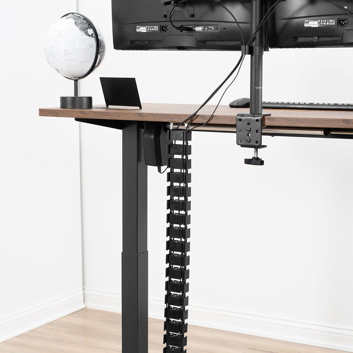 125CM Cable Management Block System for Office Height Adjustable Desks ...