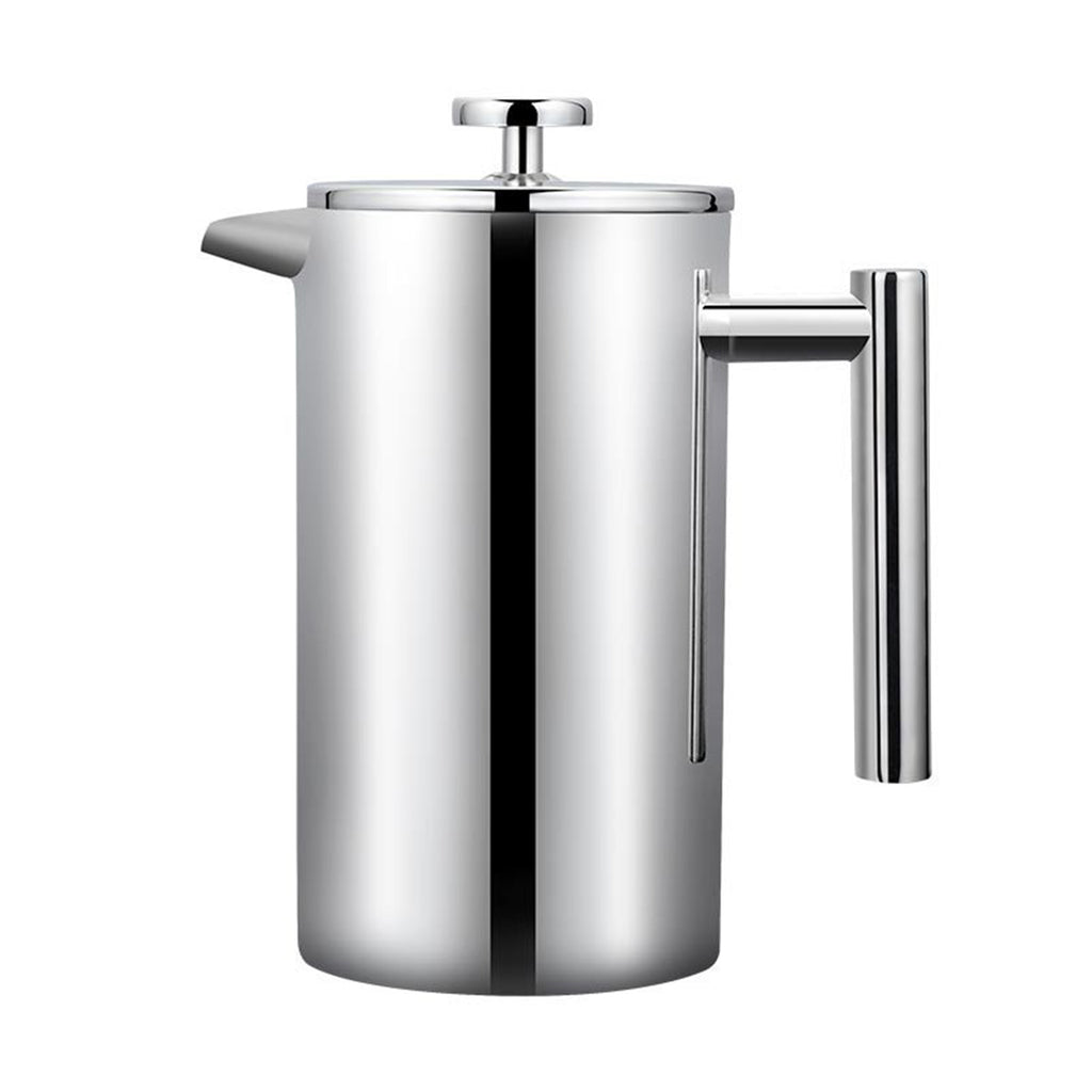1000ML Double-Wall Insulated Large French Coffee Press for travel camping