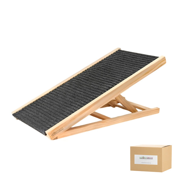 Non-Slip Adjustable Pet Ladder Dog Ramp
