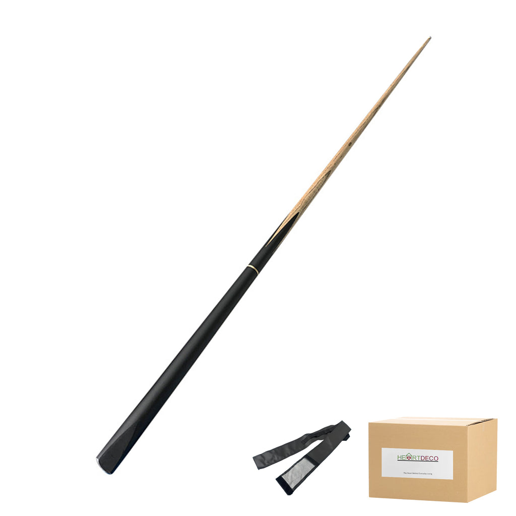 2-Piece  Ash Pool Cue Set with Cue Bag