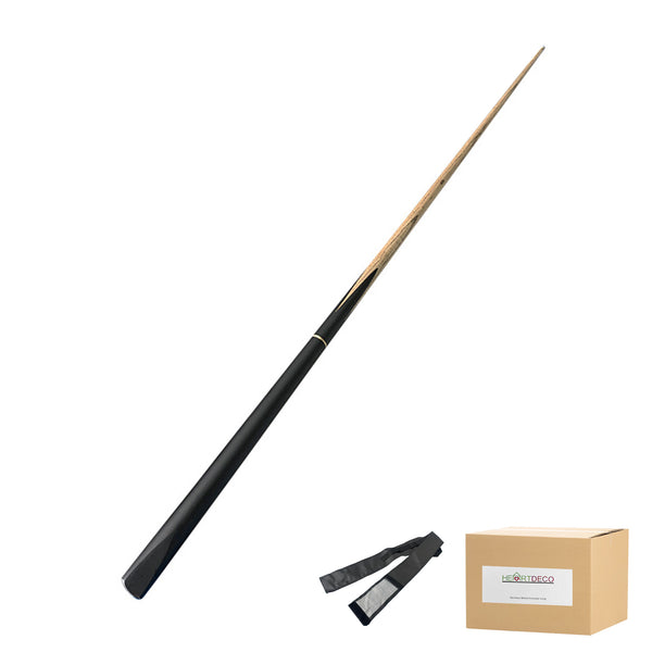 2-Piece  Ash Pool Cue Set with Cue Bag