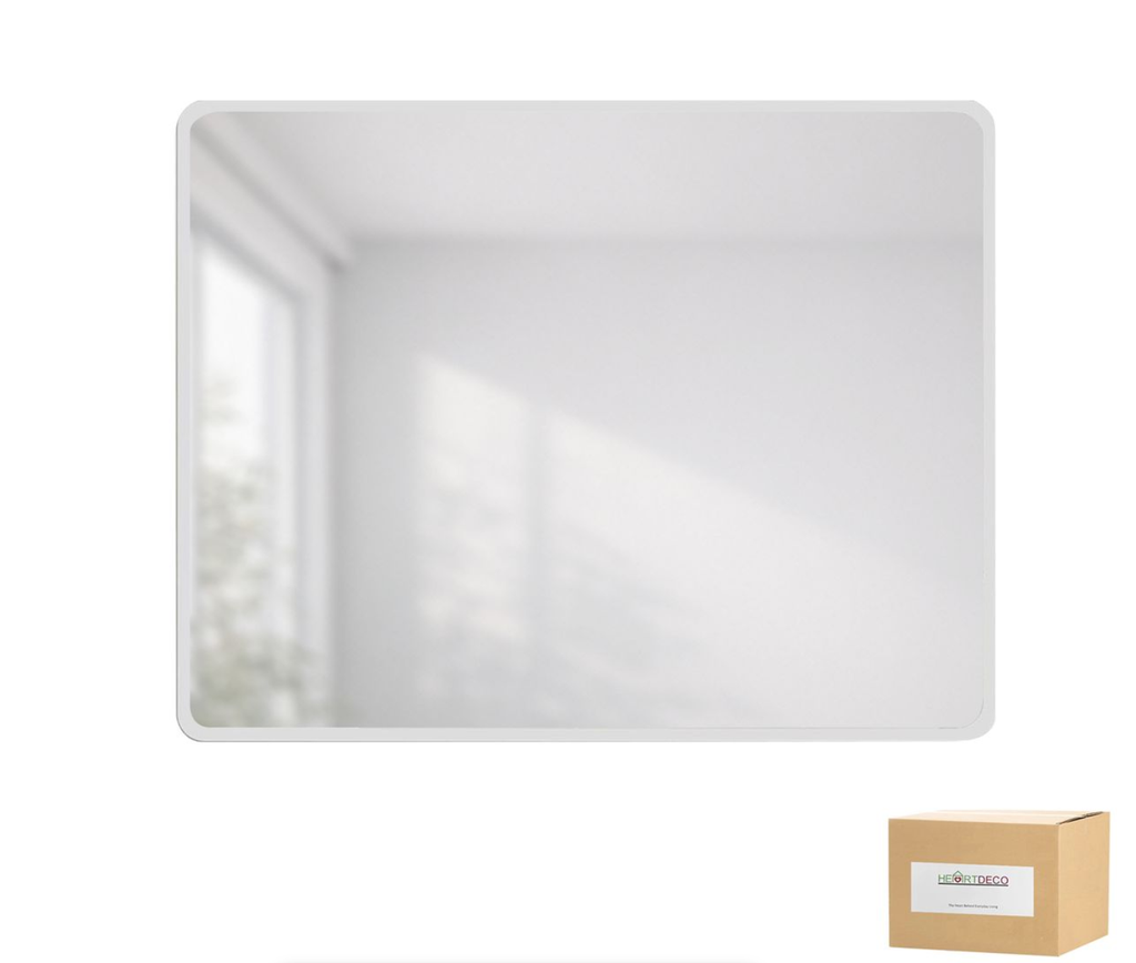 Heartdeco Modern Framed Bathroom Mirror 60×40