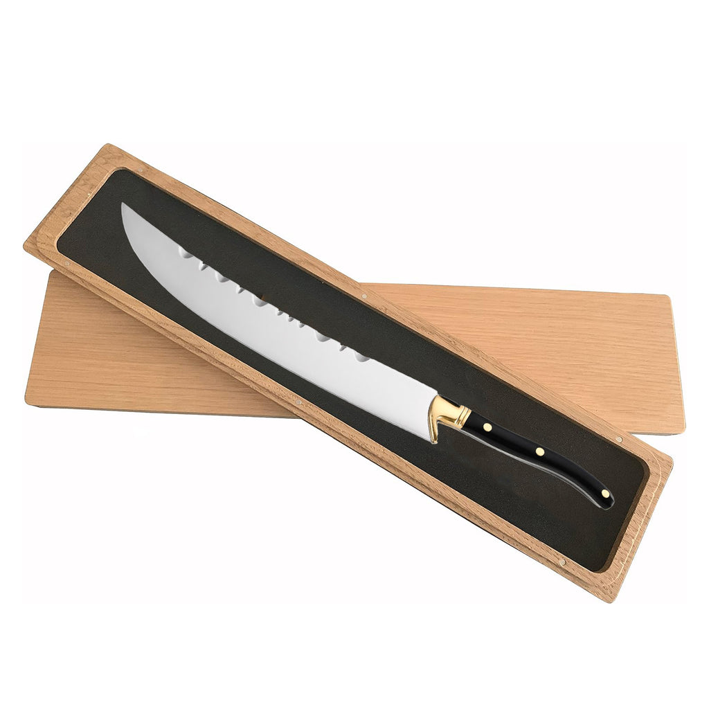 Champagne Sword Wine Knife Bottle Opener Handle with Gift Box
