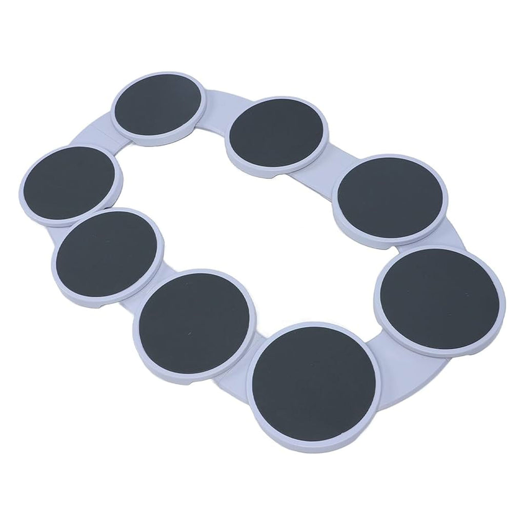 8PCs 20CM Lazy Susan Round Turntable 360°Rotating Tray for Dining