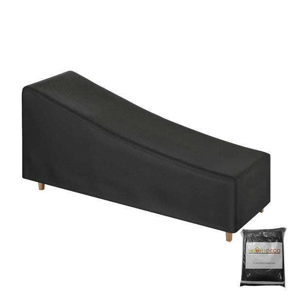 Heartdeco Large 420D Oxford Cloth Chair Covers for Beach Chair