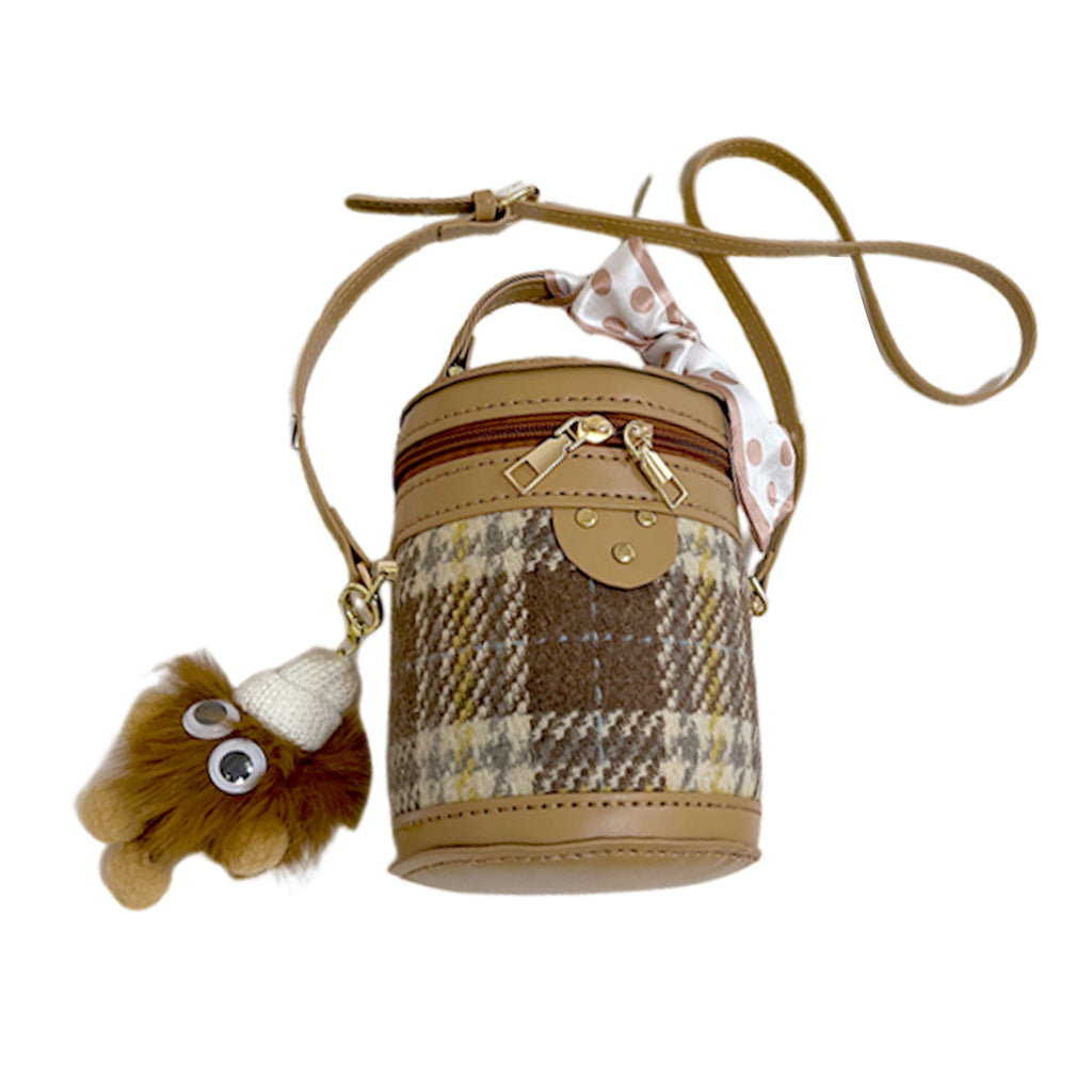 Craft DIY Knitted Leather Bag Handbag