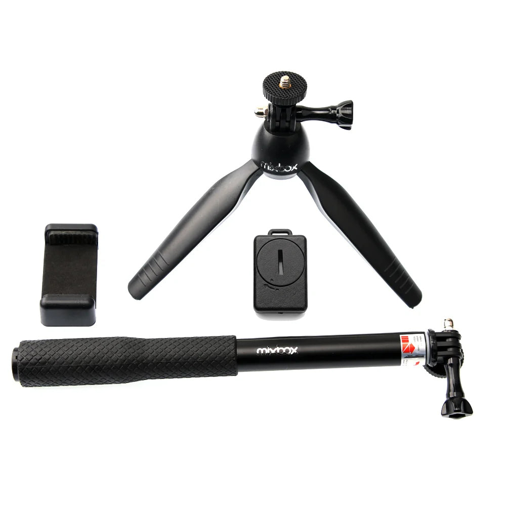 Selfie Tripod Stick Set For Mobile Phones And GoPro