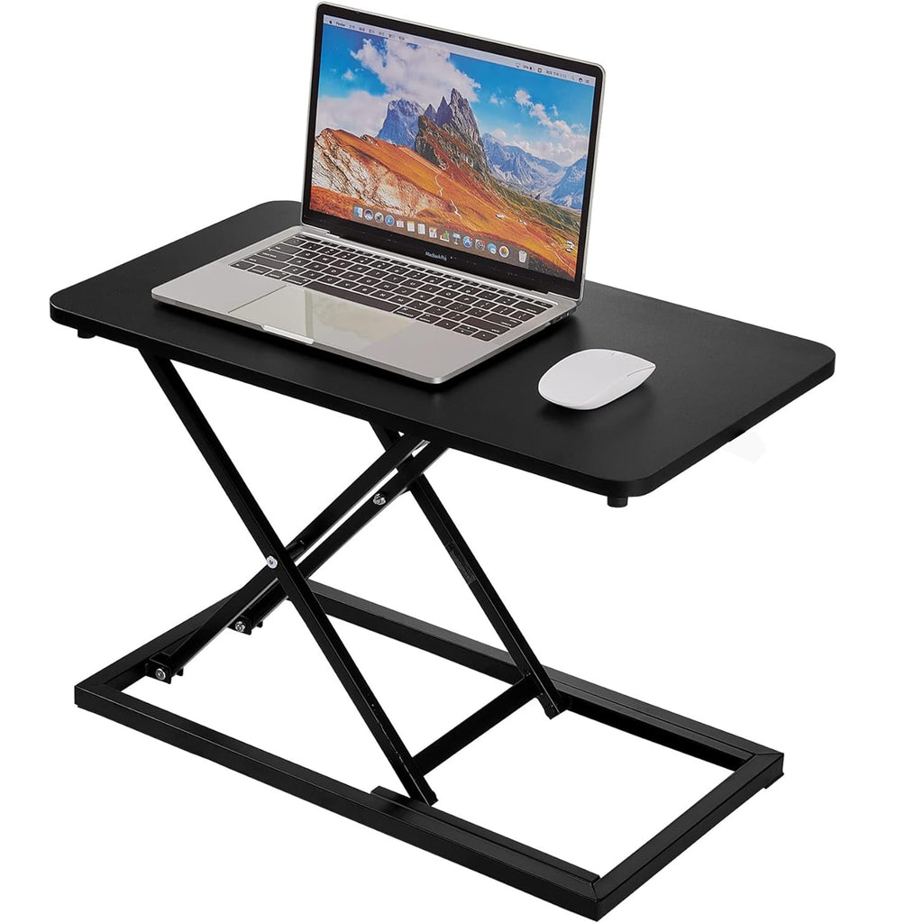 Adjustable Height Converter Standing Computer Desk Riser Lift for Laptop & Monitor