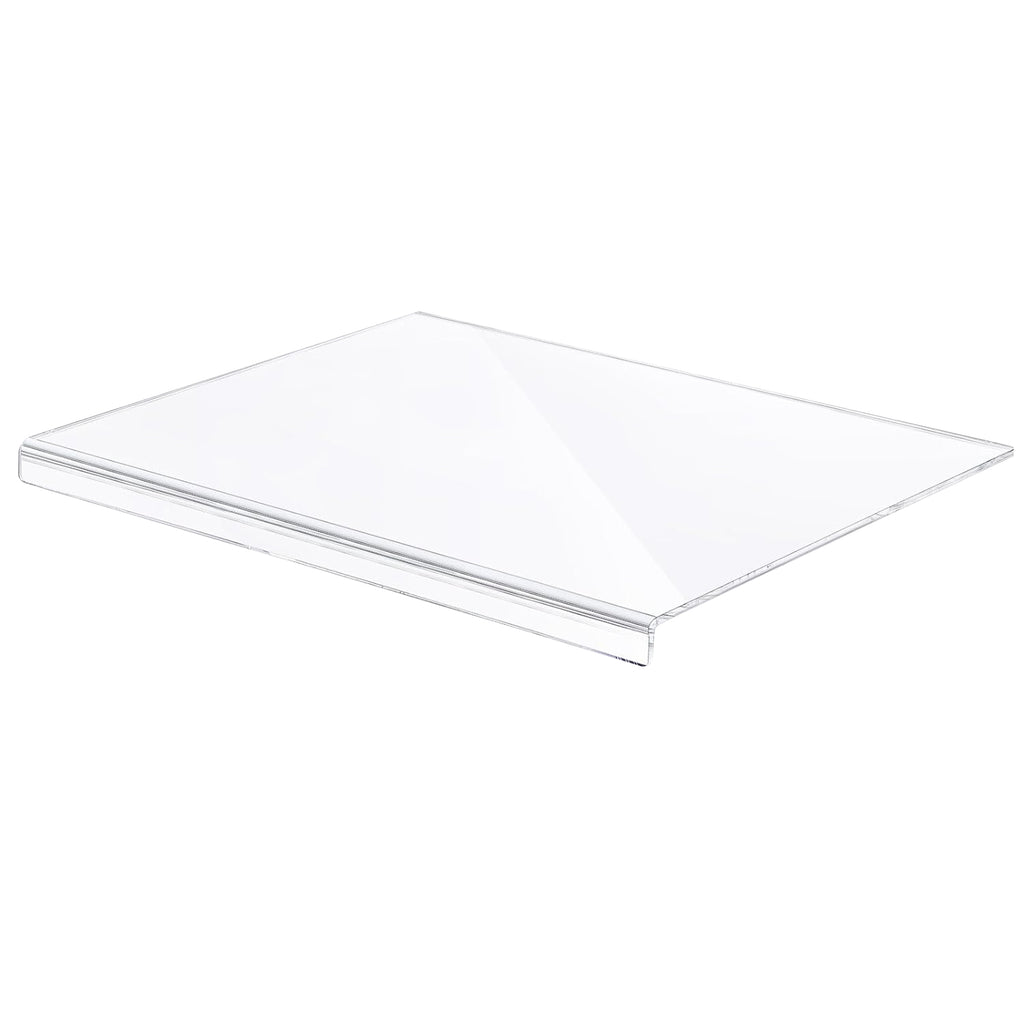 45 x 35cm Acrylic Cutting Board with Counter Lip for Kitchen Countertop