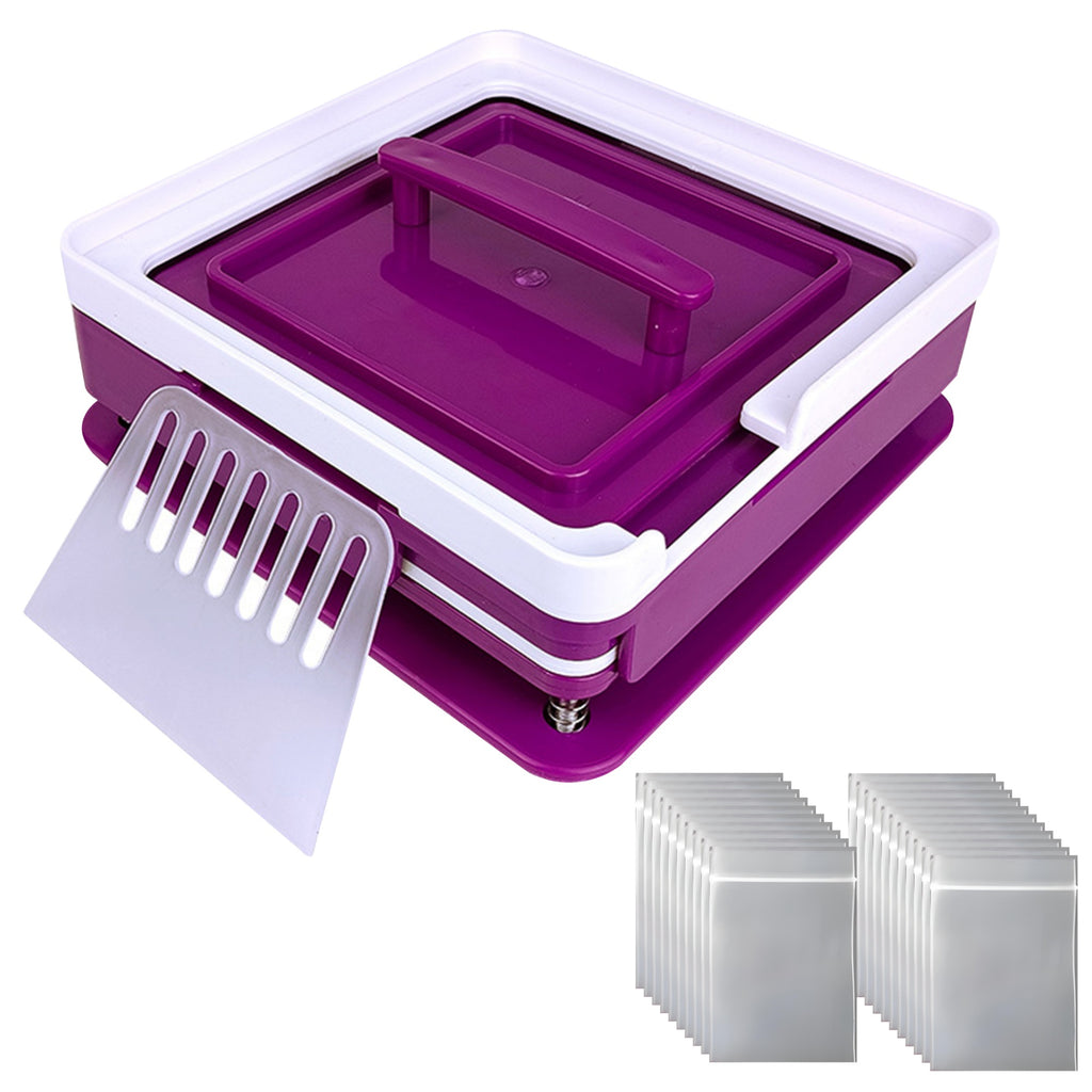 100 Holes Size 0 Capsule Filling Machine Manual & 100 pcs Sealed Pill Bags