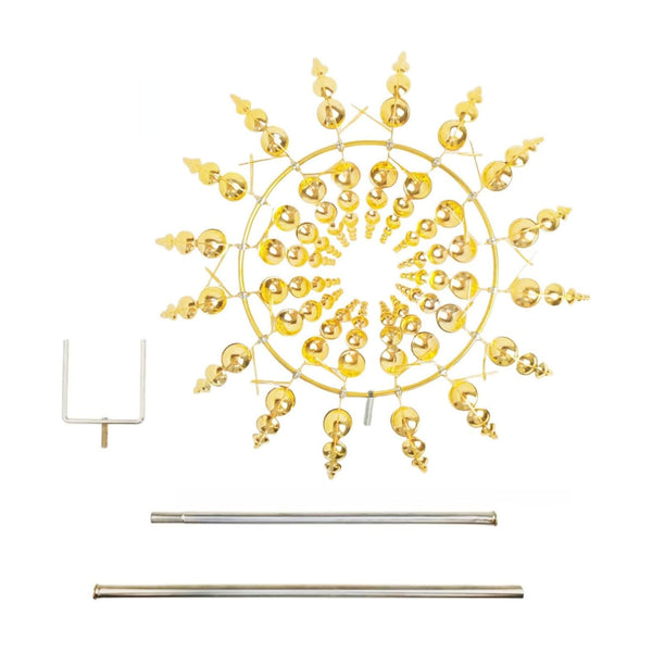 Magical Metal Windmill 3D Wind Spinner Kinetic Spinner Outdoor