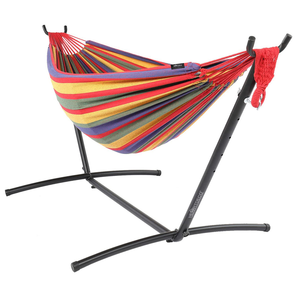 Hammock with Steel Stand - Red