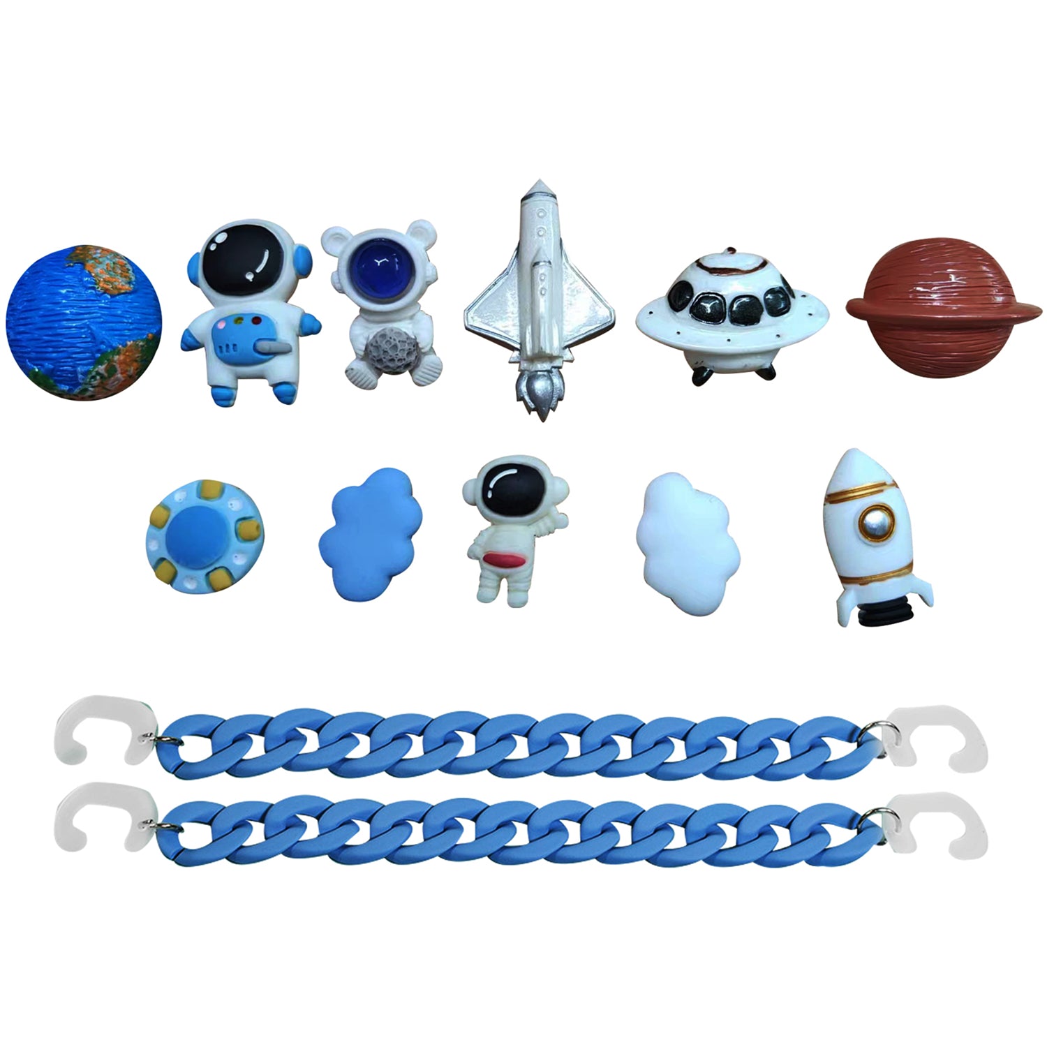 Clog Sandal Charms Shoes Pins for Crocs - Astronaut – HEARTDECO