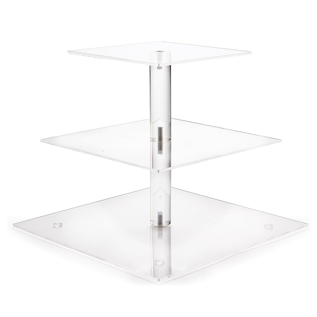 3 Tier Acrylic Cupcake Holder Dessert Display Stand