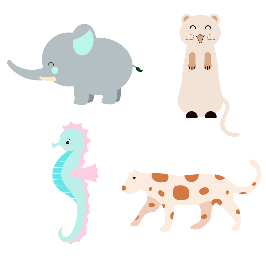 4PCs Fridge Magnet Sticker Hook Set