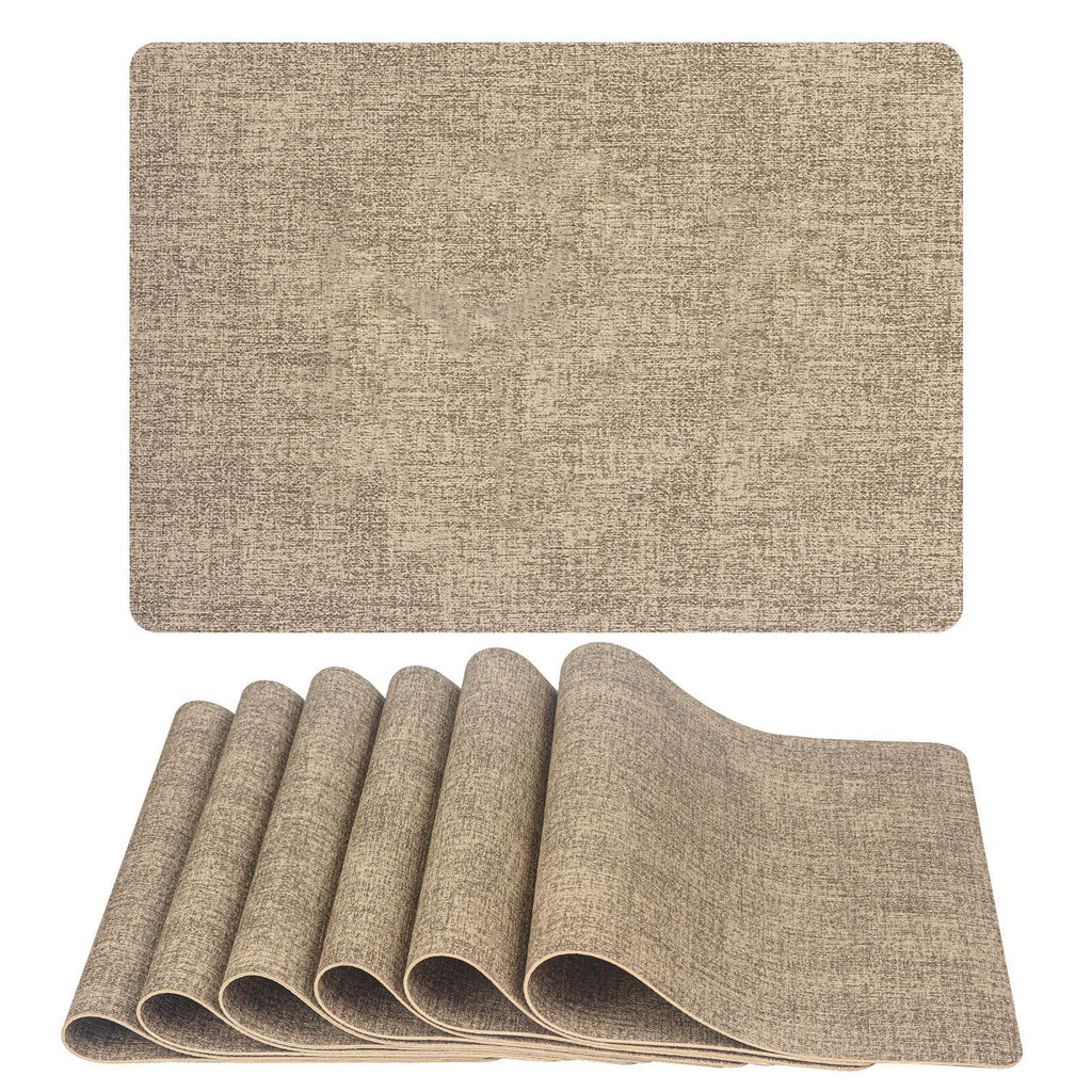 6 Pieces of Vintage Placemat Table Mats for Dining in the Kitchen