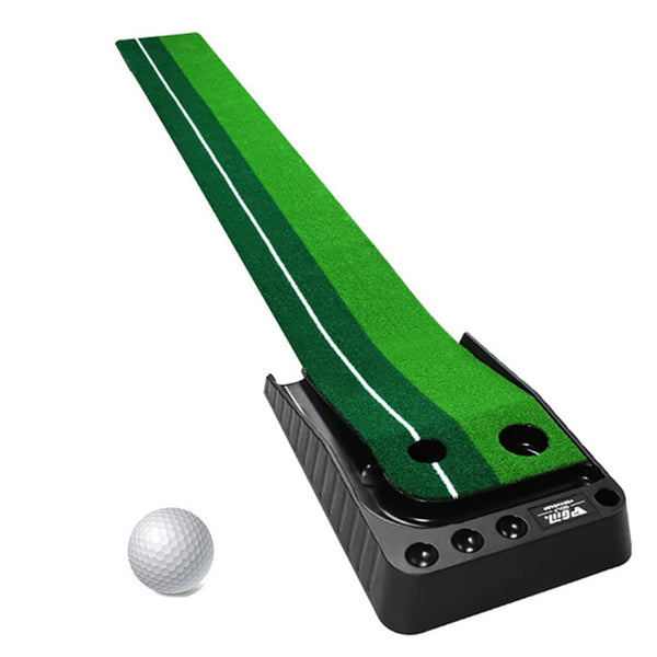 Golf Putting Exerciser Indoor Portable Golf Practice Mat , A Golf Ball