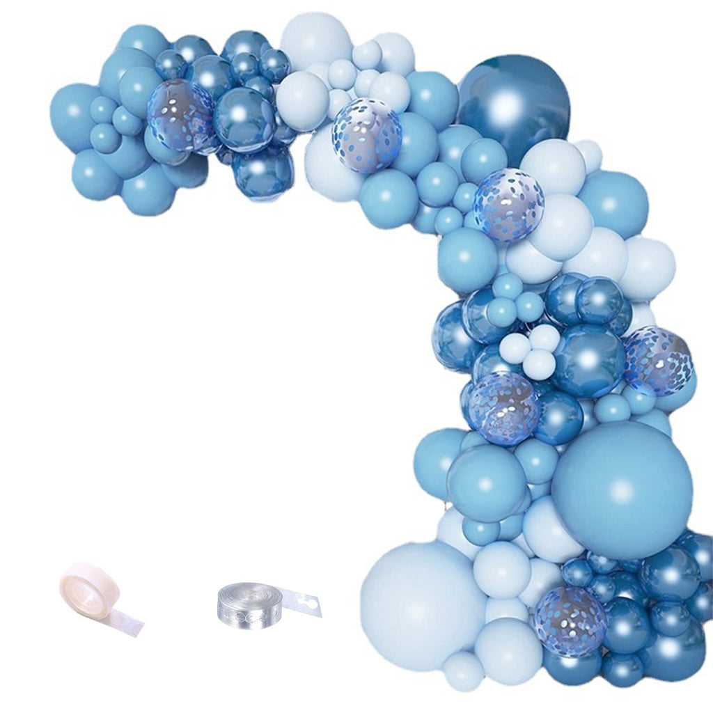 Balloon Garland Arch Kit for Wedding Birthday Party Decoration - Blue - 106piece