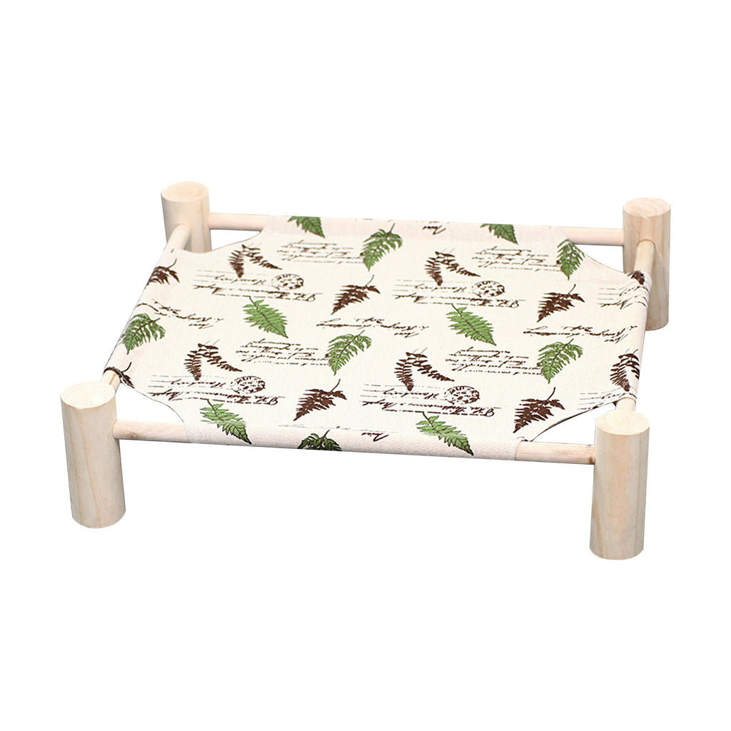 Wooden Removable Washable Pet Bed for Cat, Dog, rabbit, guinea pigs, etc
