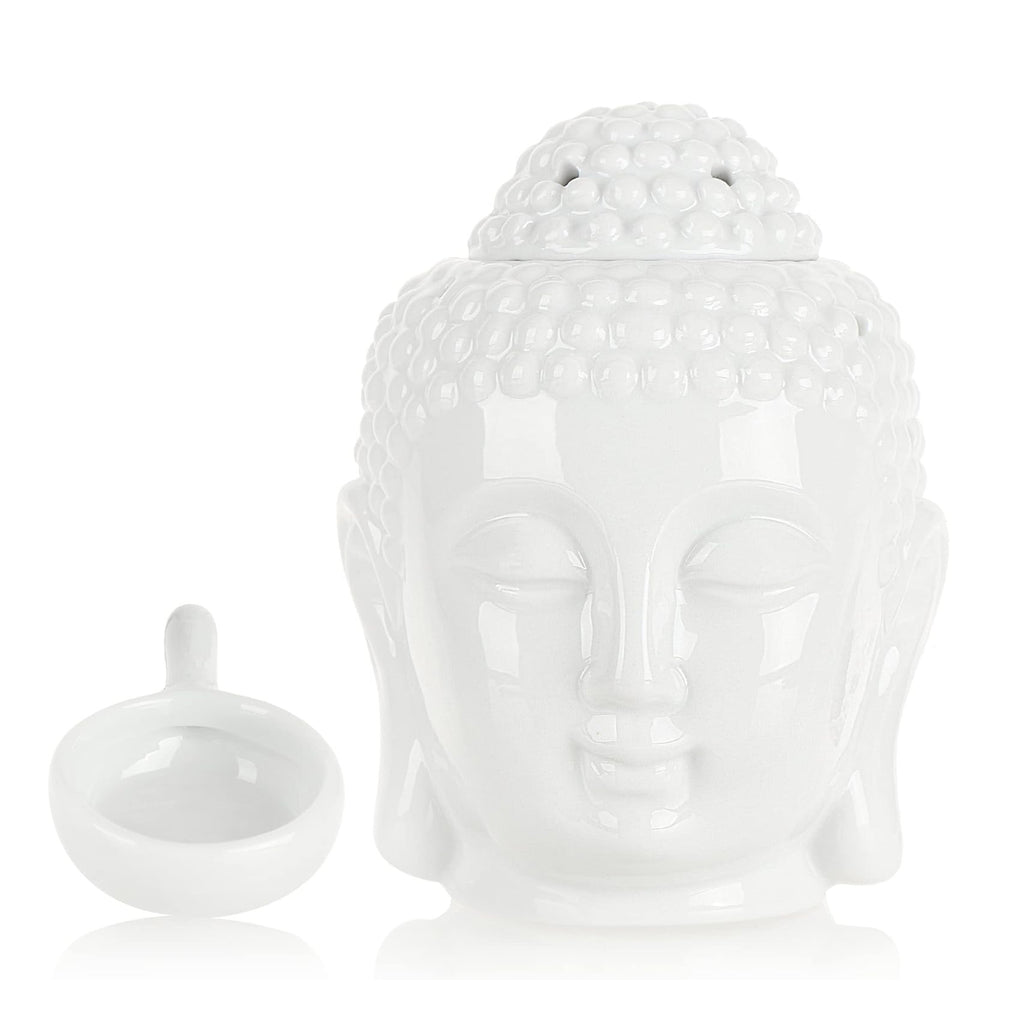 Exquisite Ceramic Candle Holder Buddha for Meditation Yoga Decor Gift