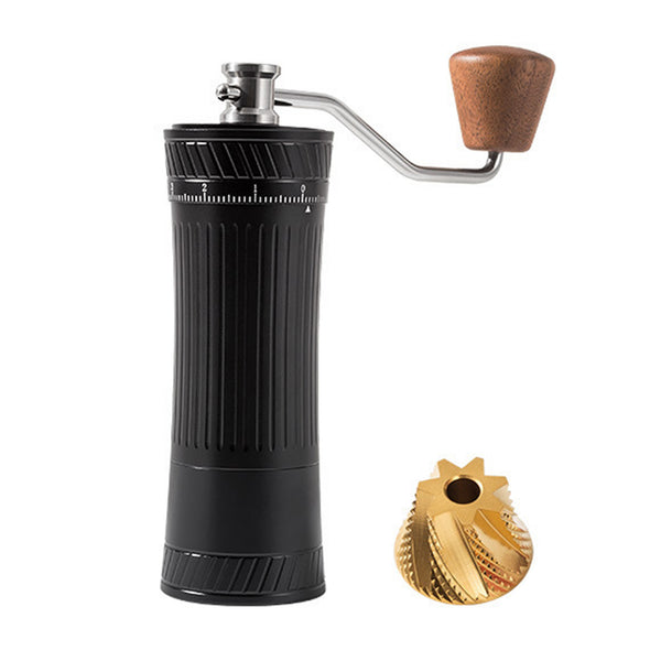 Professional Manual Coffee Grinder with Capacity 25g,Space Aluminum