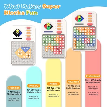 Kids Educational Creative Blocks Pattern Matching Puzzle Games for Gif ...