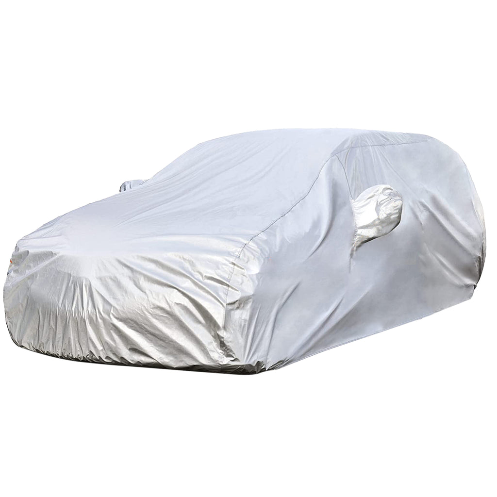 Silver Weatherproof Car Cover - Hatchback