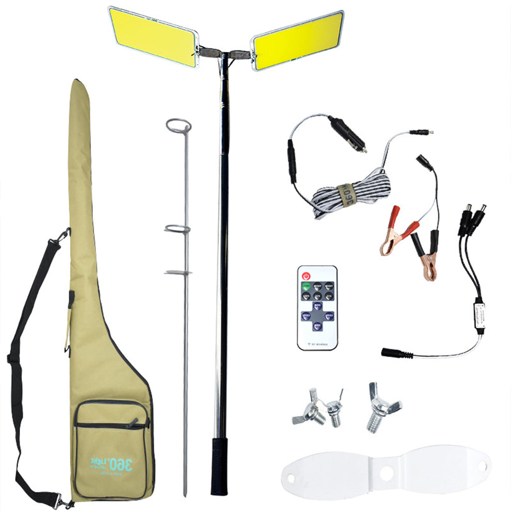 Outdoor Telescopic Pole LED Camping Light Set