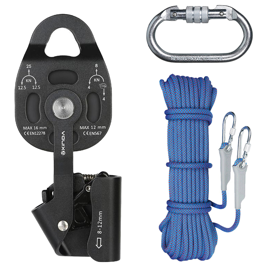 Auto-Lock Aluminum Cable Pulley Strap Kit