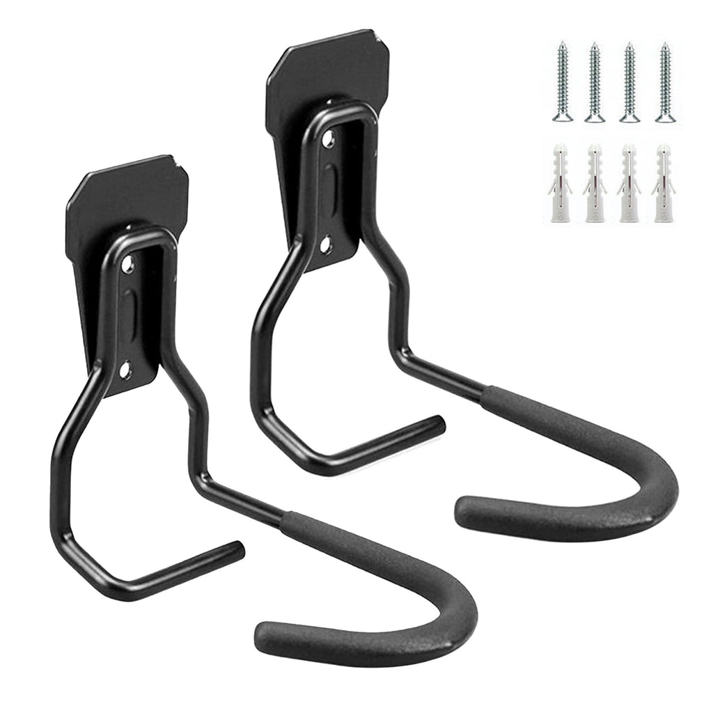 2Pcs Vertical Bicycle Wall Mounted Hooks
