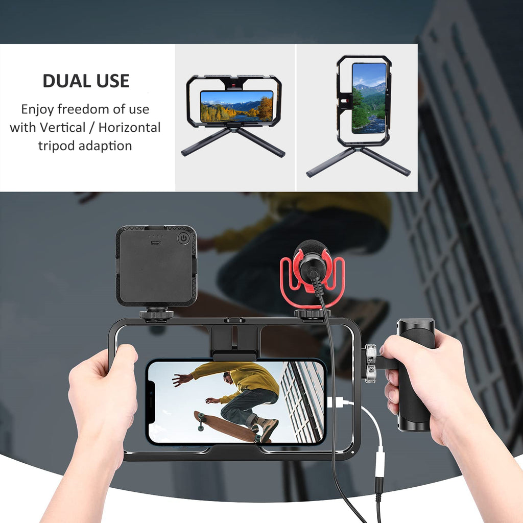 Aluminum Smartphone Stabilizer Rig – HEARTDECO