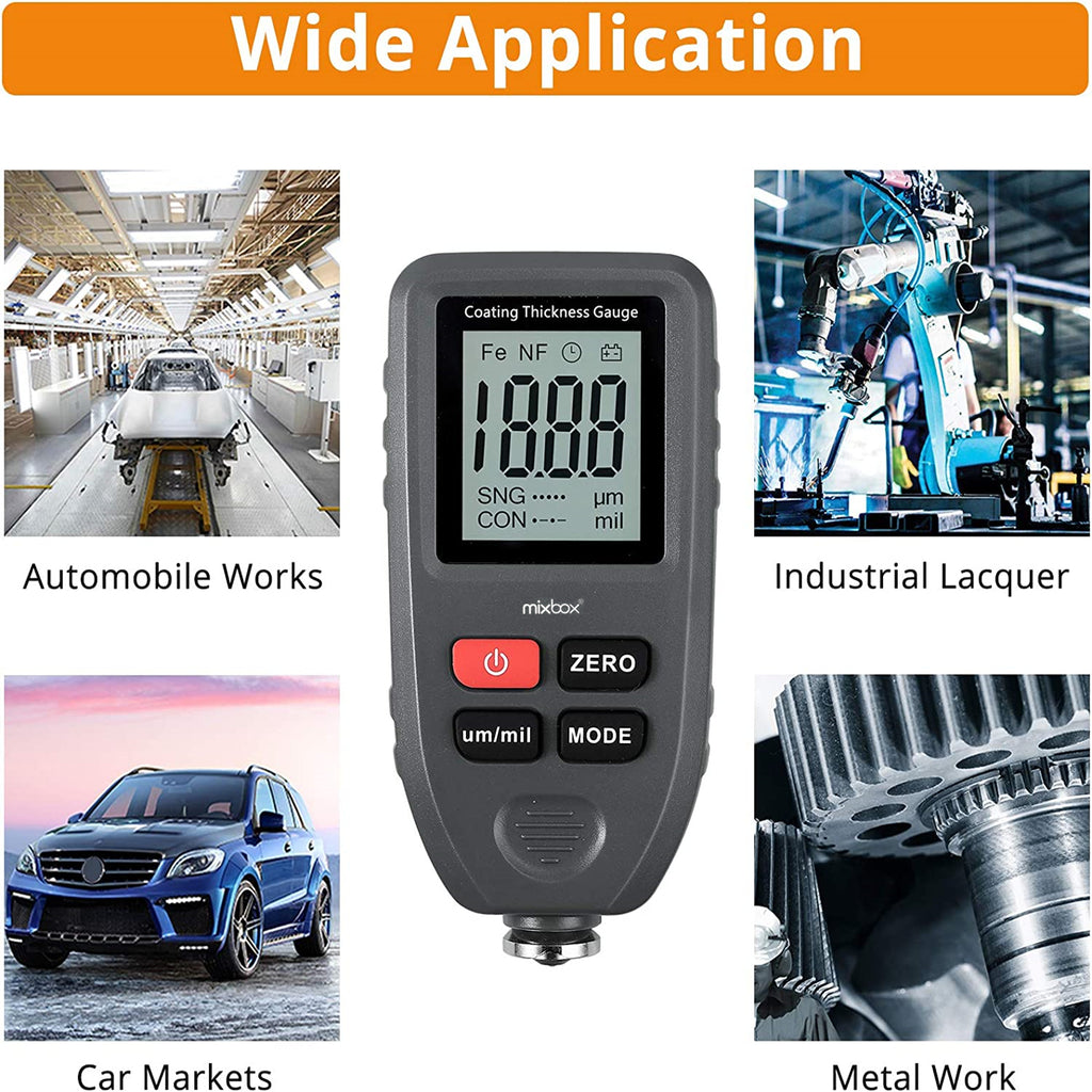 Digital Automotive Paint Coating Thickness Gauge(Clearing Item) – HEARTDECO