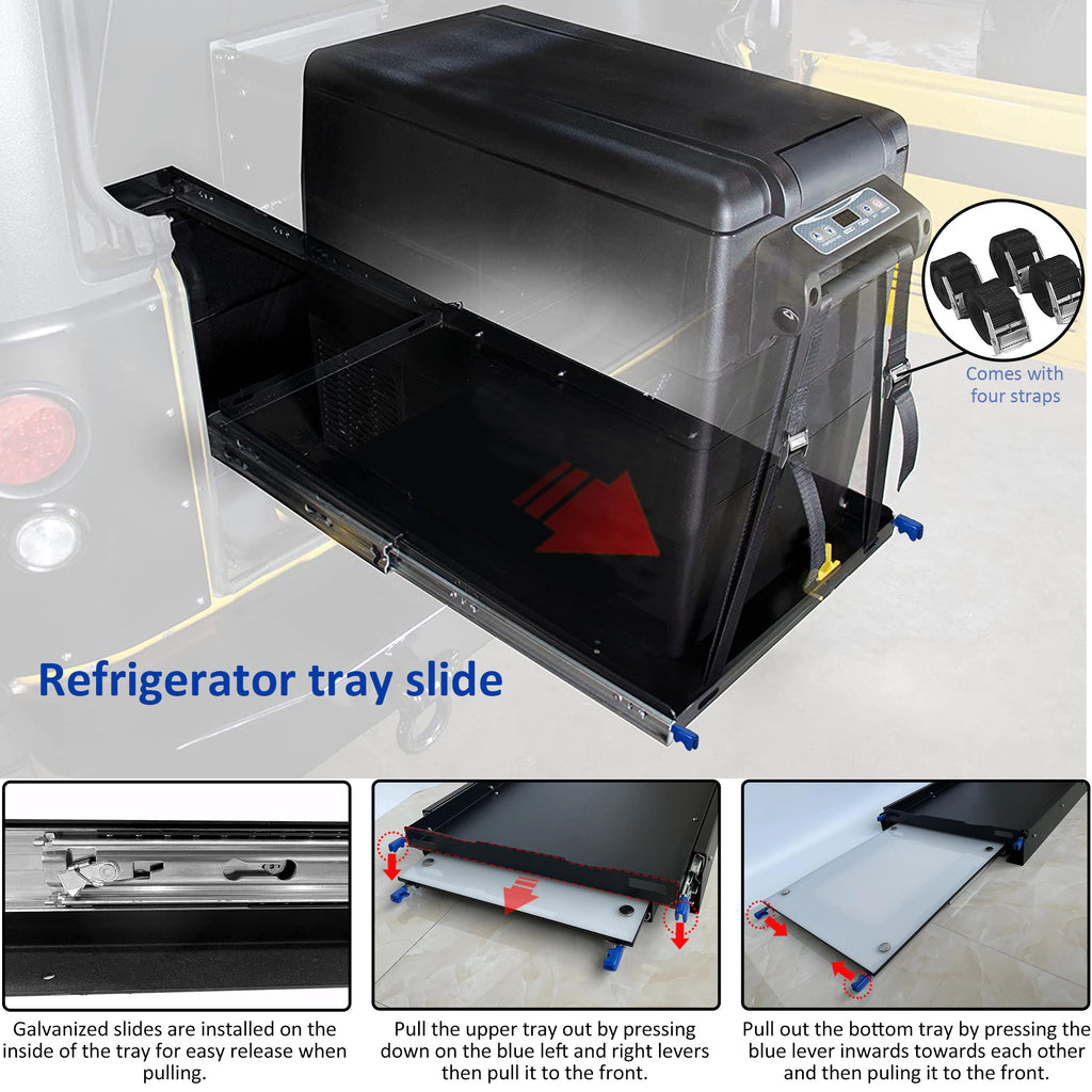 JcrOffroad: Fridge Slide  Off-Grid Modular Drawer System