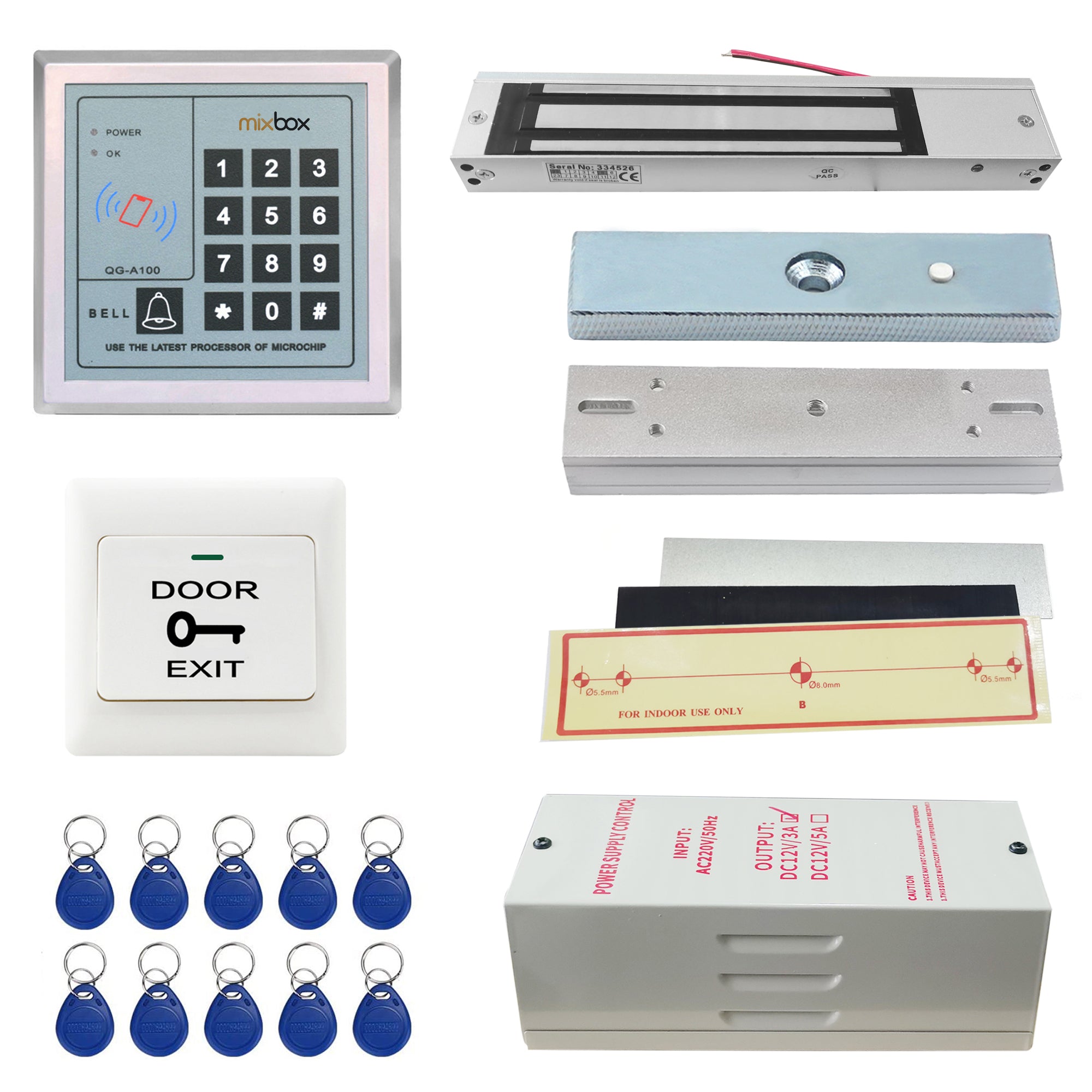 RFID Access Control Lock Kit HEARTDECO