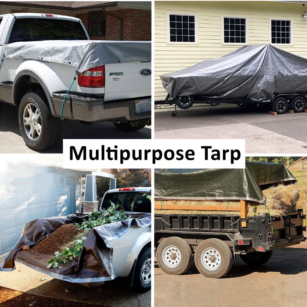 Waterproof Tarp Cover 4m x 3m – HEARTDECO