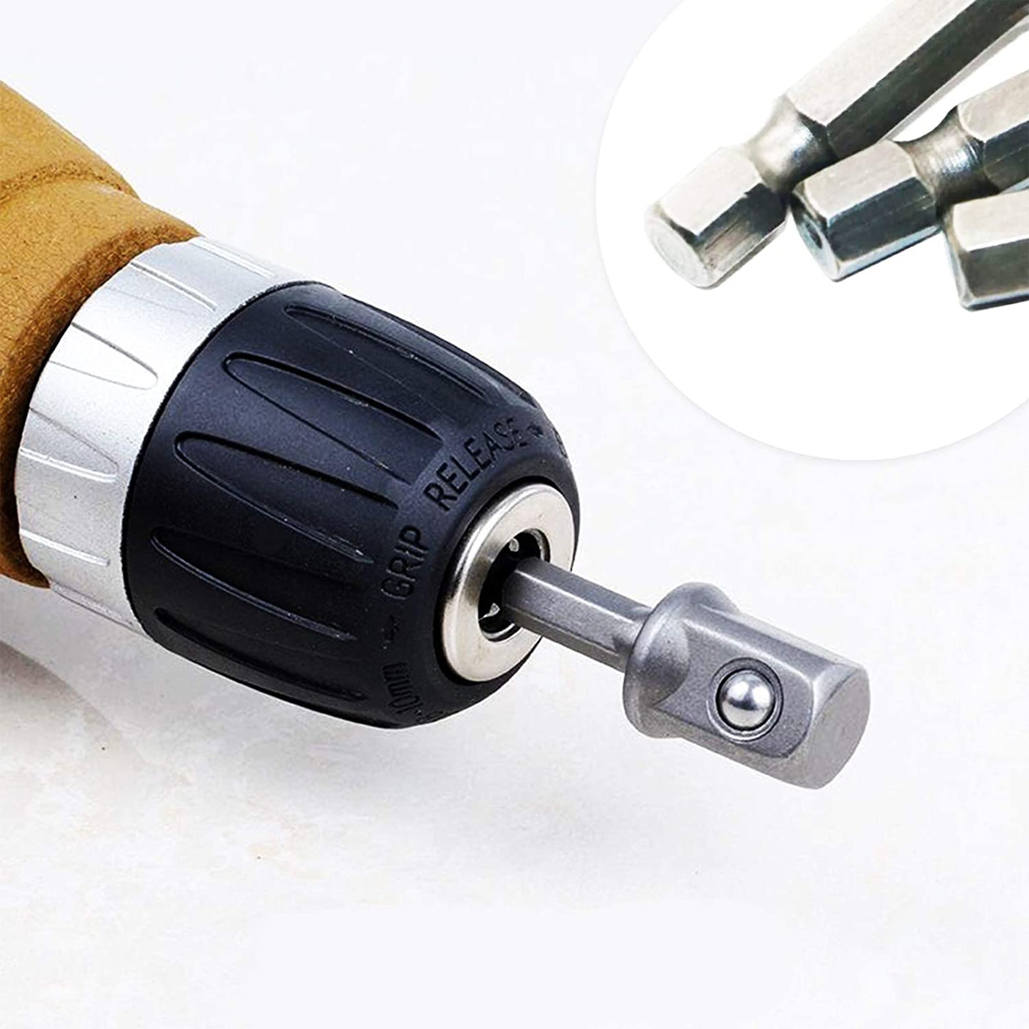 6Pcs Hex Socket Drill Bit Adapter – HEARTDECO