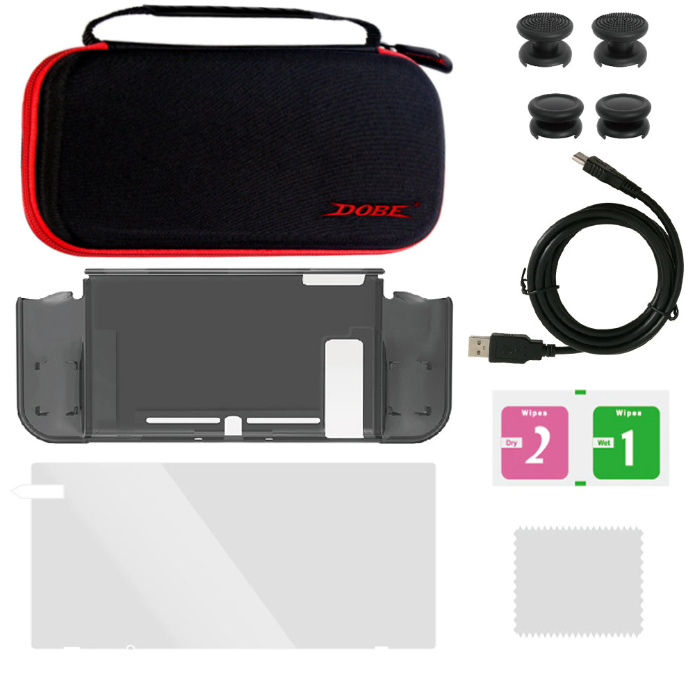5-in-1 Host Case & Accessories Pack for Switch