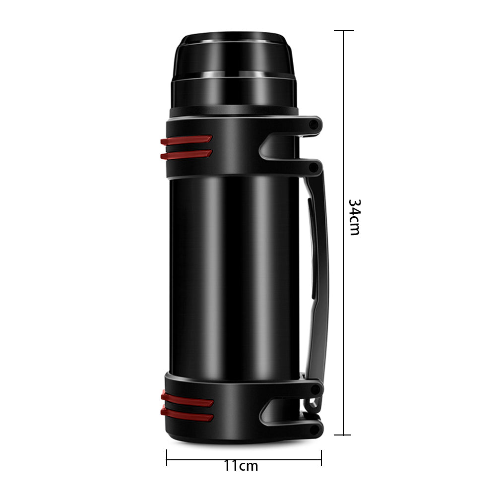 Large Stainless Steel Thermos Bottle – HEARTDECO