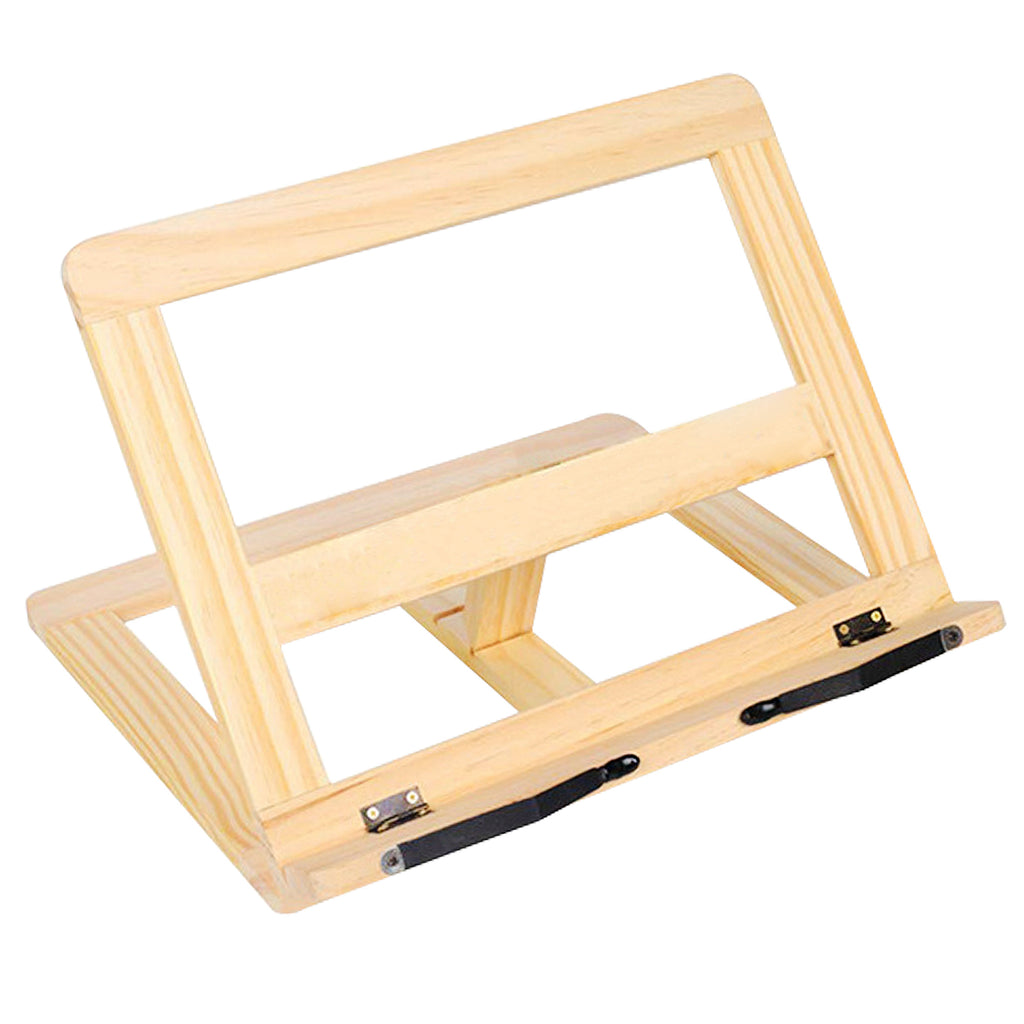 Wooden Bookrack Recipe Tablet Stand