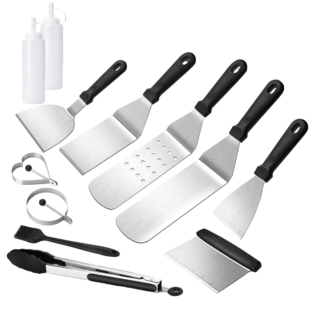 Stainless Steel Griddle Grill Utensil Set-12pcs