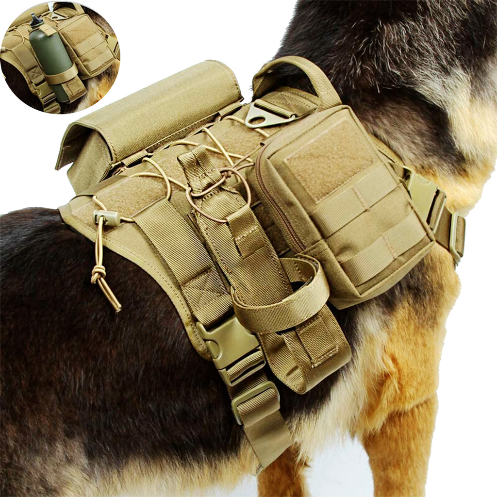 Dog harness hot sale vest tactical