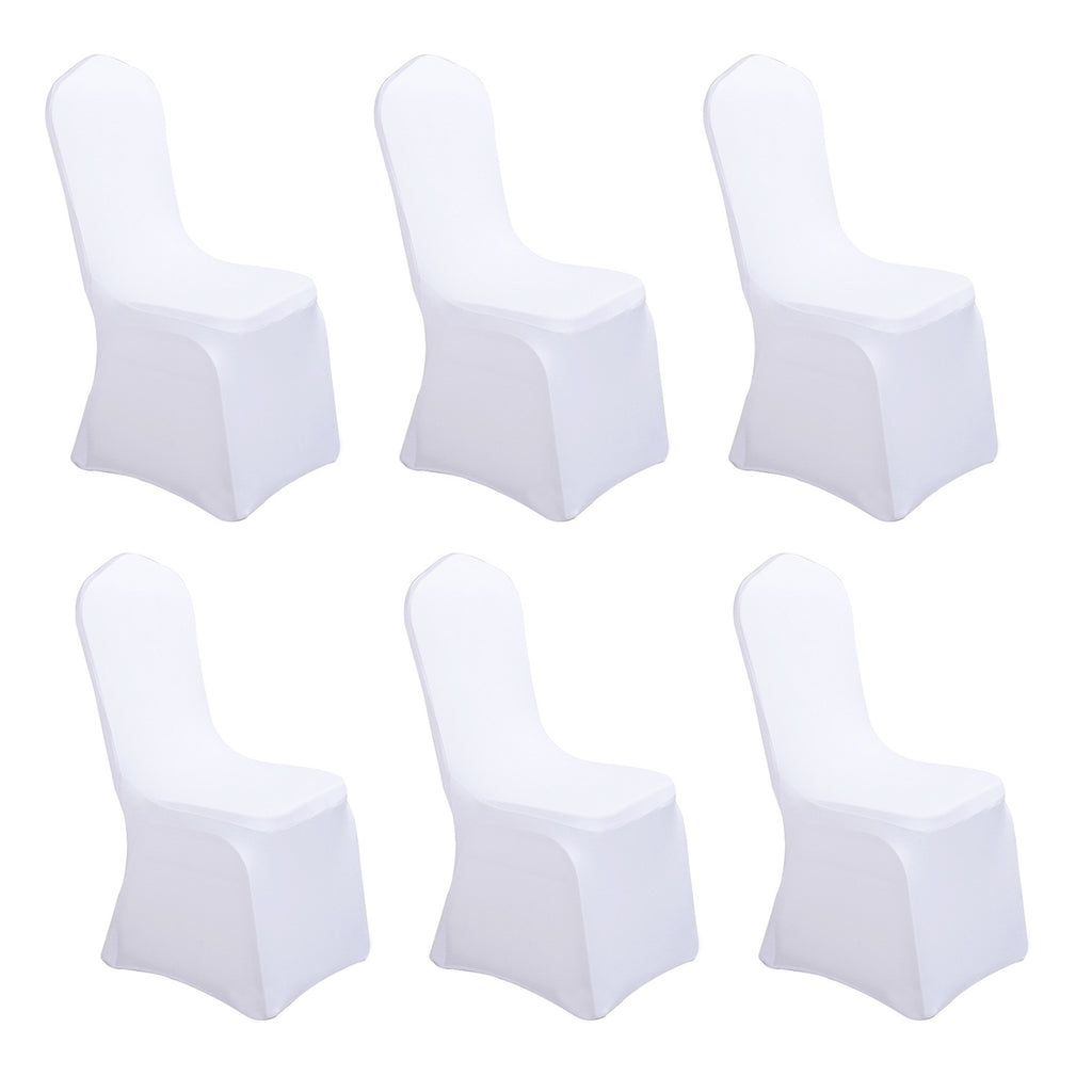 Stretch Over Dining Chair Seat Cover - 6Pcs