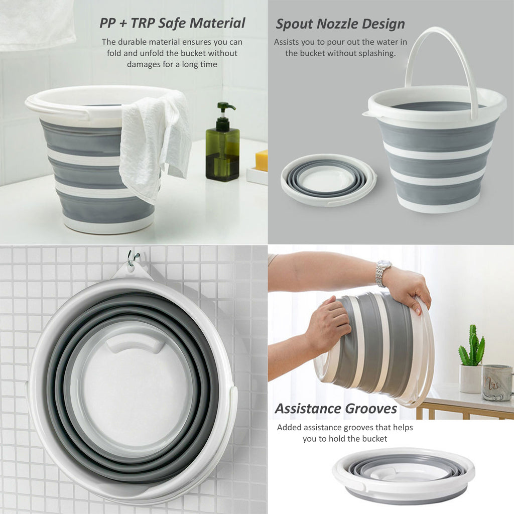 Portable Collapsible Water Bucket – HEARTDECO
