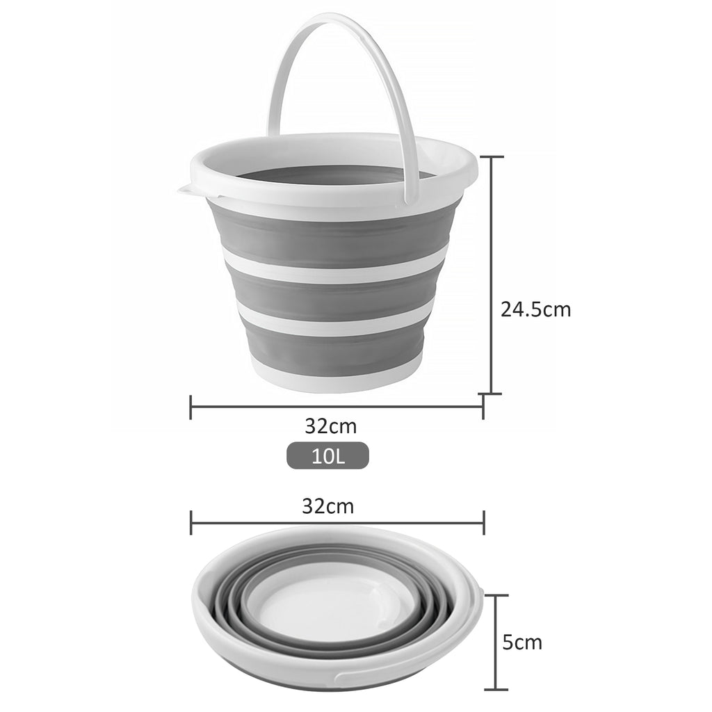 Portable Collapsible Water Bucket – HEARTDECO