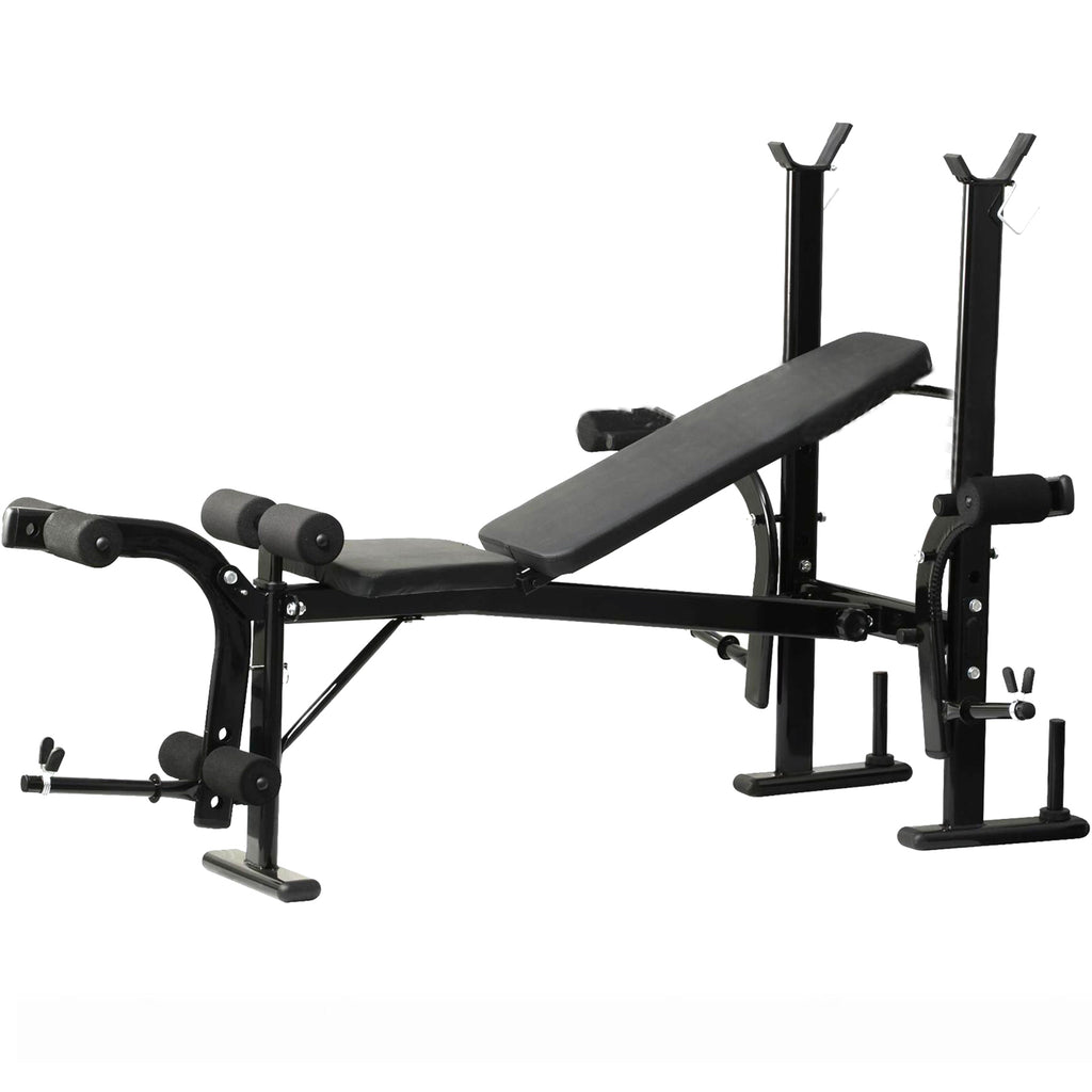 7 In 1 Barbell Rack Weight Bench
