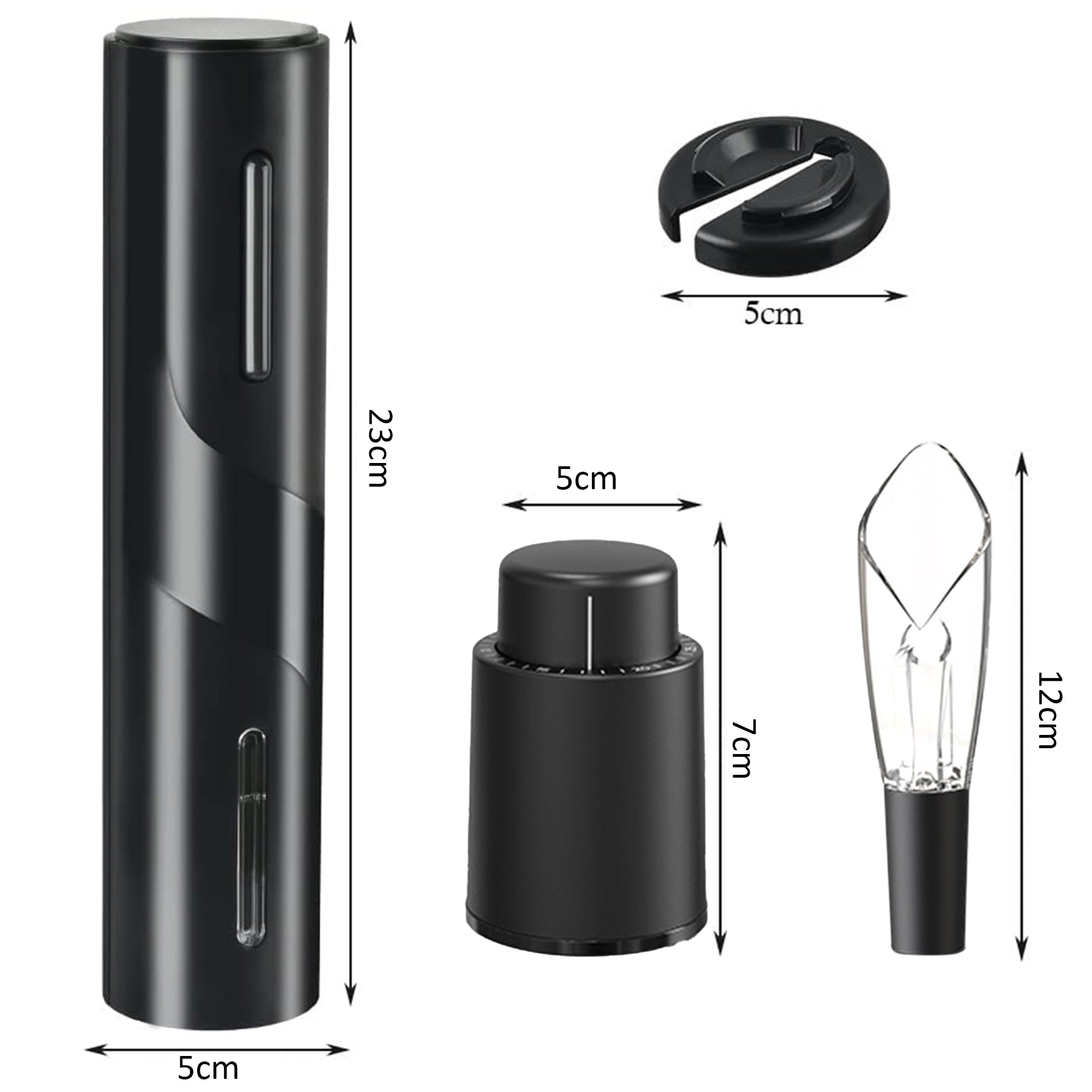 Electric Wine Bottle Opener And Aerator Set HEARTDECO