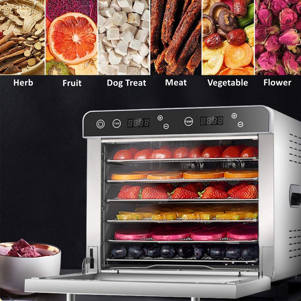 19L 700W Food Dehydrator Biltong Maker Fruit Dryer for Home HEARTDECO