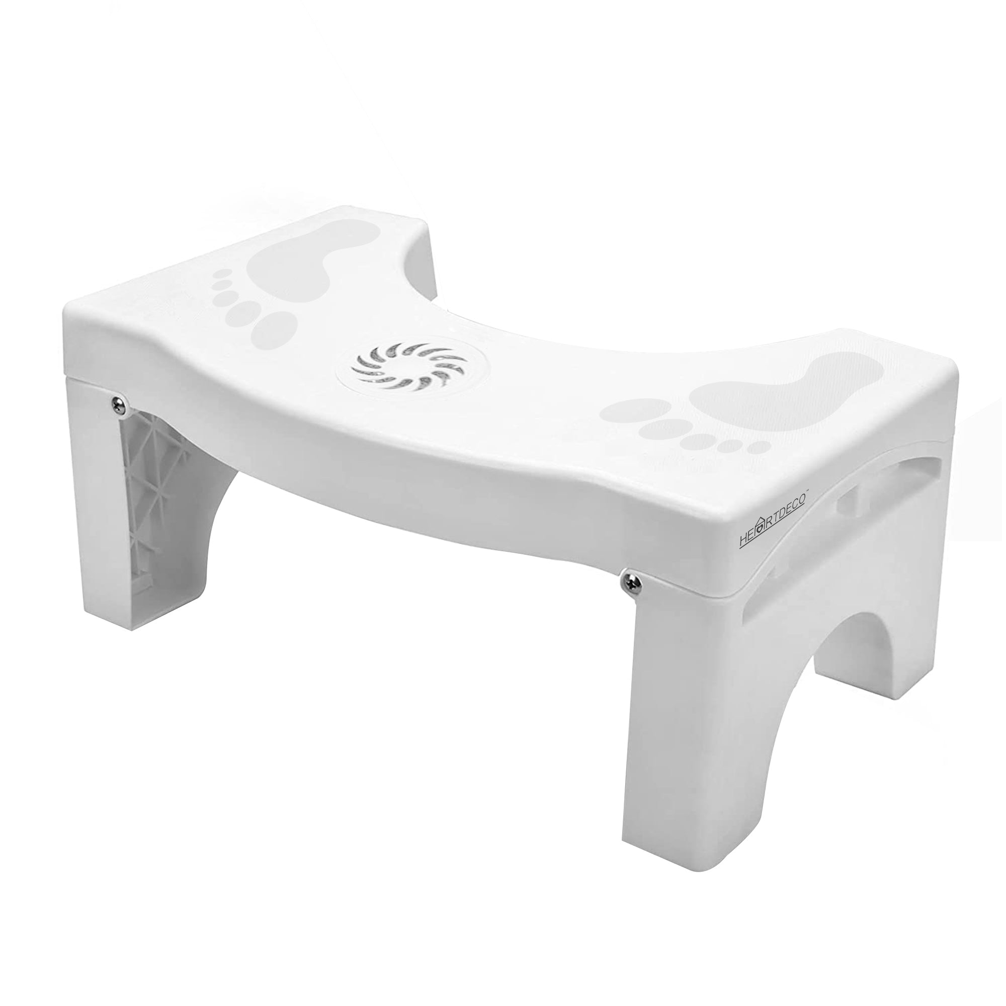 Foldable Toilet Step Stool HEARTDECO