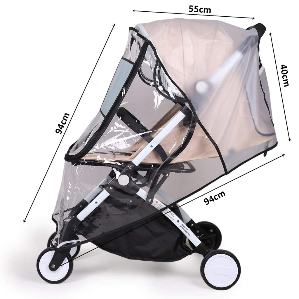 Universal jogging 2024 stroller rain cover